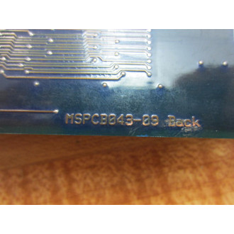 Microstar MSPCB043-09 Circuit Board DAP3200a - Used