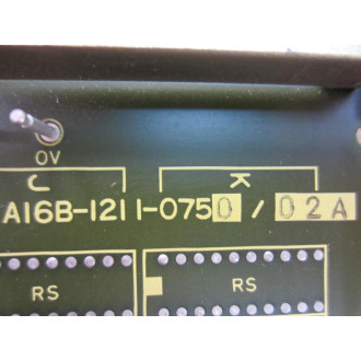 Fanuc A16B-1211-0750 IO PCB A16B-1211-075002A - Used