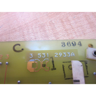 Milacron 3-531-2933A Circuit Board 35312933A Rev.L - Used