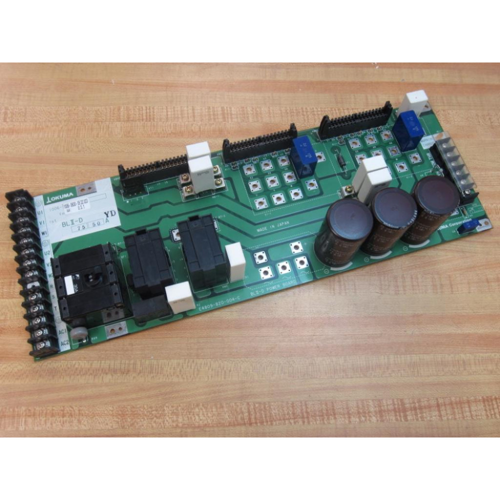 Okuma E4809-820-004-C BLII-D Power Board E4809820004C 1006-0630-05 - Used