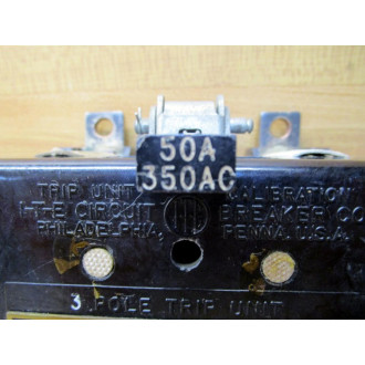 Siemens ITE 300-350 Trip Unit 300350 AC - Used