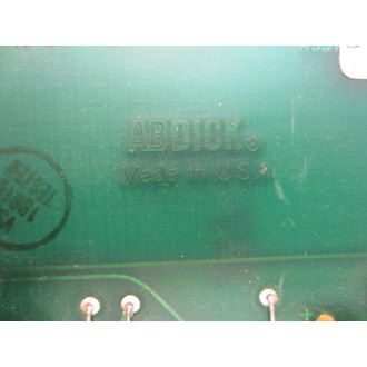 AB Dick 348777-A Power Supply Board 348089-B - Used