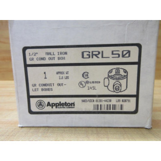 Appleton GRL50 12" Conduit Box