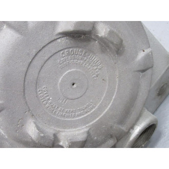 Crouse & Hinds FLB43 Raintight Enclosure - Used