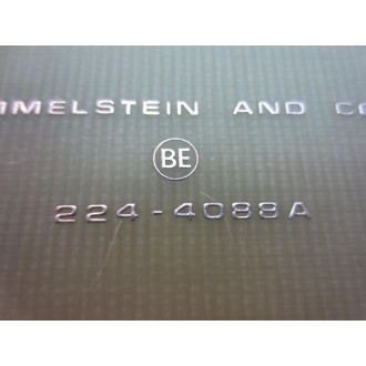 Himmelstein 6-402 Scanner Board 224-4086 Missing 1 Button - Used
