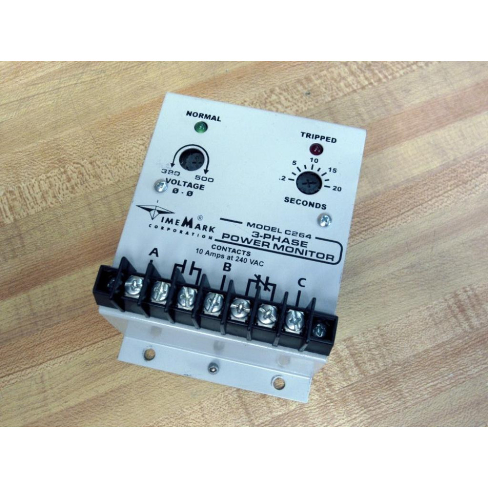 Time Mark C264 3-PH Power Monitor - Used Time Mark C264 3-PH Power Monitor - Used