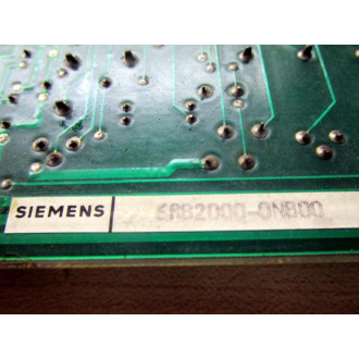 Siemens 6RB2000-0NB00 Circuit Board 6RB2000ONB00 - Used