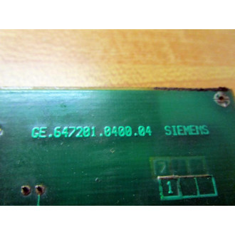 Siemens 6RB2000-0NB00 Circuit Board 6RB2000ONB00 - Used