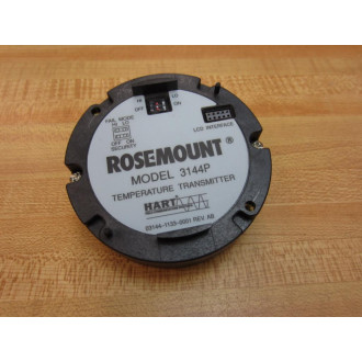 Rosemount 3144P Temperature Transmitter Model 3144P - Used