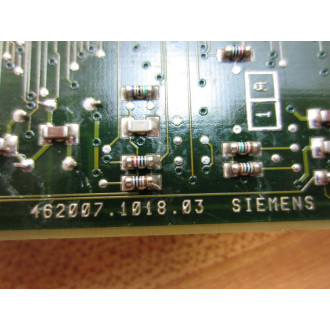 Siemens 462007.9410.01 Circuit Board 462007941001 - Used