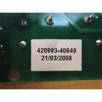 GSE 420993-40649 Circuit Board 42099340649 - Used