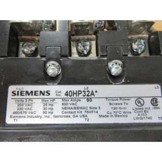 Siemens 40HP32AG Starter - New No Box