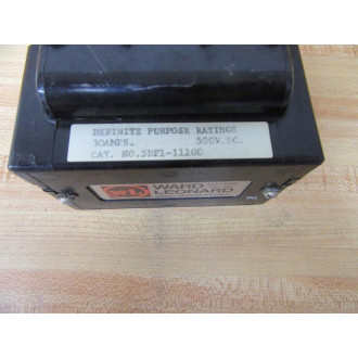 Ward Leonard 5DP1-11100 Contactor 5DP111100 W Chipped Housing - Used