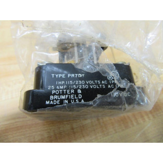 Potter & Brumfield PR7AY Relay 110VDC