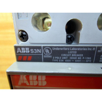 ABB S3N070TW-2 Circuit Breaker S3N070TW2 - Used