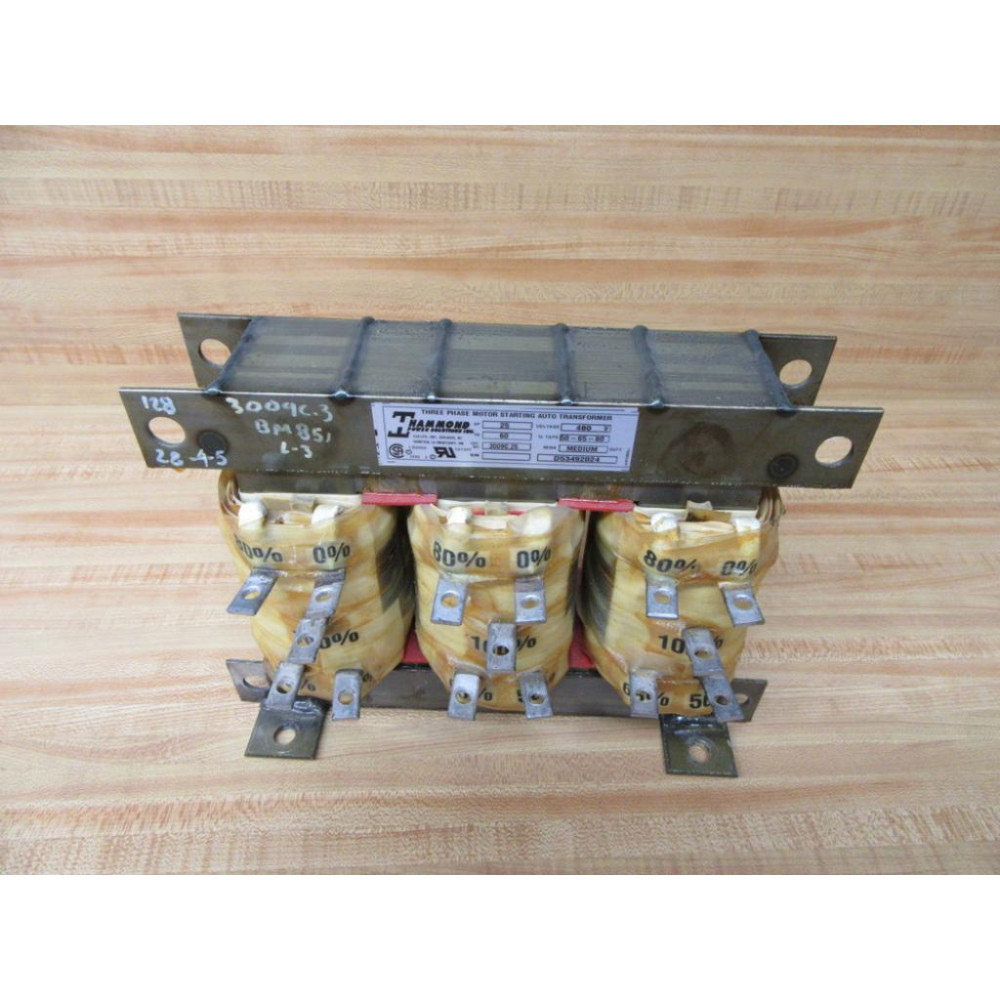 Hammond 3009C.25 Motor Starting Auto Transformer 3009C25 - Used