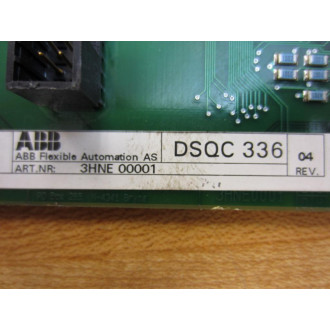 ABB 3HNE-00001 Ethernet Board DSQC-336 Rev.4 - Parts Only