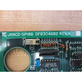 Yaskawa JANCD-SP18B Circuit Board DF8304682 - Used