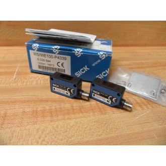 Sick WSWE100-P4339 Photoelectric Sensor Set 6028594
