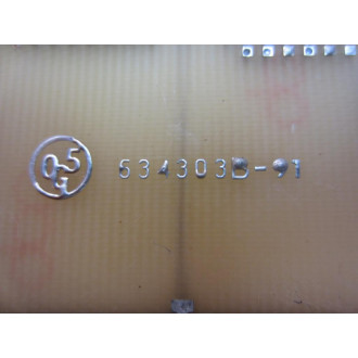 Allen Bradley 534303B-91 UDB Board 534303B91 - Used