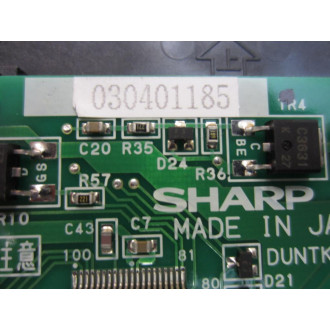 Sharp LJ64EU34 LCD Display Board DUNTK5072JPZZ - Used