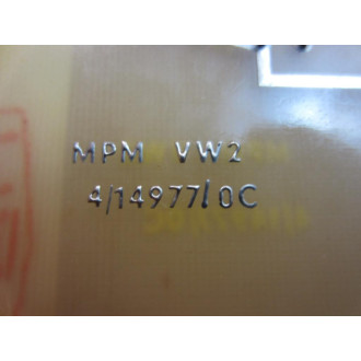 Schalt MPM VW2 Counter Board MPMVW2 - Used