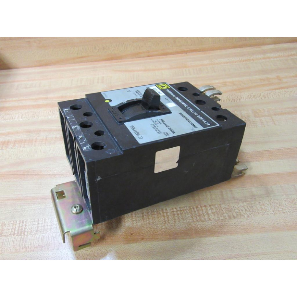 Square D Q232225H 225A Circuit Breaker W3 Bus Terminals - Used