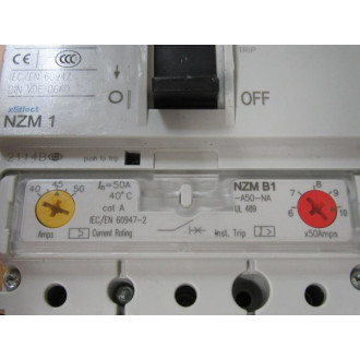 Cutler Hammer NZMB1-A50-NA Eaton 50A Breaker NZMB1A50NA - New No Box