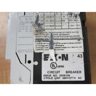 Cutler Hammer NZMB1-A50-NA Eaton 50A Breaker NZMB1A50NA - New No Box