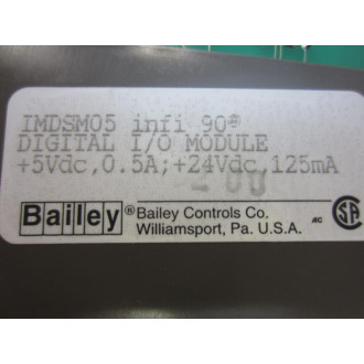ABB Bailey IMDSM05 infi 90 Digital IO Module - Used