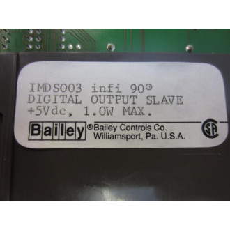 ABB Bailey IMDS003 infi 90 Digital Output Slave Module - Used