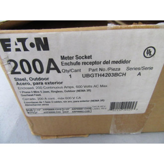 Eaton UBGTH4203BCH Cutler Hammer Meter Socket