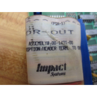 Impact Systems 04-1030-00 Circuit Board 04103000 - Used