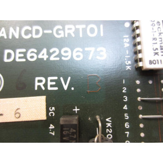 Yaskawa JANCD-GRT01 Board DE6429673 JANCD-GRTO1 - Used