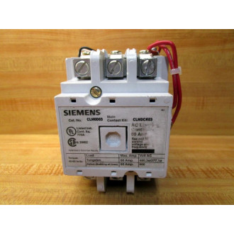 Siemens CLM0D03 Contactor - Used
