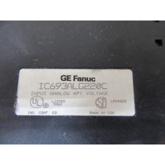 GE Fanuc IC693ALG220C Input Module - Used