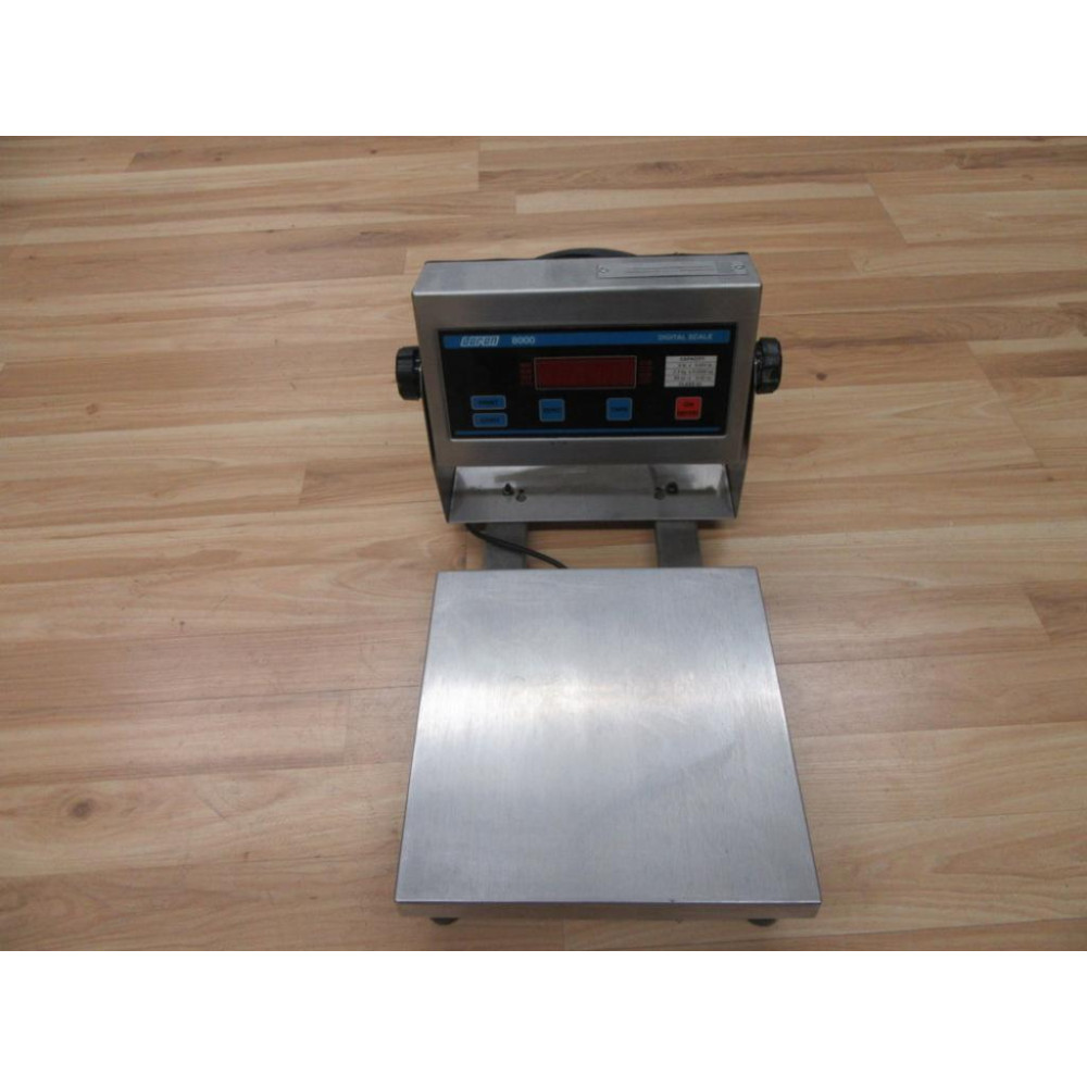 Doran Scales 8000M Stainless Steel Digital Scale DXL7005 Base - Used
