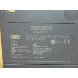 Siemens 6ES7322-1BH01-0AA0 Module 6ES73221BH010AA0 E-Stand: 6