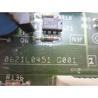 General Electric 0166C7846DA1 Interface Card 0621L0451 G001 - Used