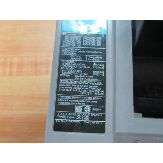 Siemens FD63F250 250A Circuit Breaker  FD63F250L Series C - New No Box