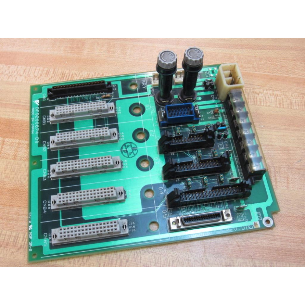 Yaskawa JANCD-MBB02-1 Back Plane Board JANCDMBB021 - Used