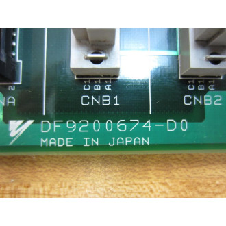 Yaskawa JANCD-MBB02-1 Back Plane Board JANCDMBB021 - Used
