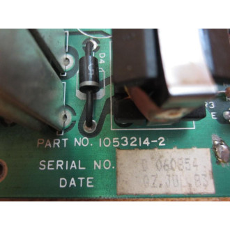Iriichi Tsushin Kogyo 1053214-2 Power Supply Board W-1894HB Non-Refundable - Parts Only