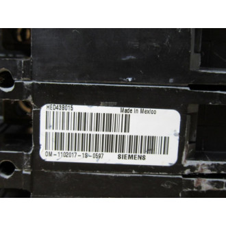 Siemens HED43B015 15A Circuit Breaker  HED43B015L - New No Box