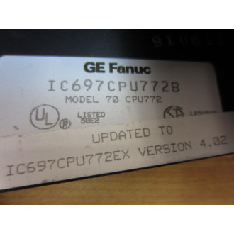 Fanuc IC697CPU772B Circuit Board - Used