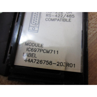 Fanuc IC697PCM711D Programmable Coprocessor Board - Used