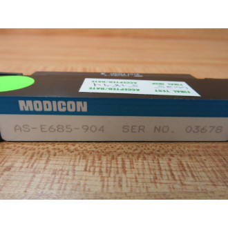 Modicon AS-E685-904 Memory Module ASE685904 - New No Box