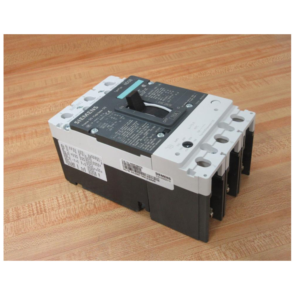 Siemens NDK3B070 70A Circuit Breaker NDK3B070L Chipped Corner - New No Box
