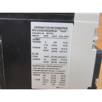 Siemens NDK3B070 70A Circuit Breaker NDK3B070L Chipped Corner - New No Box