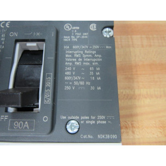 Siemens NDK3B090 90A Circuit Breaker NDK3B090L - New No Box